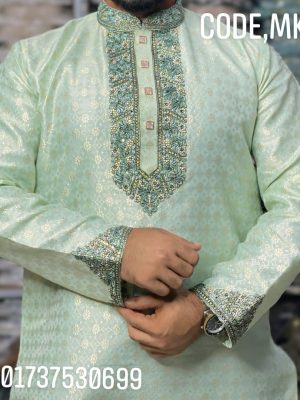 লাক্সারি কাতান পাঞ্জাবি [ MK-201 ]