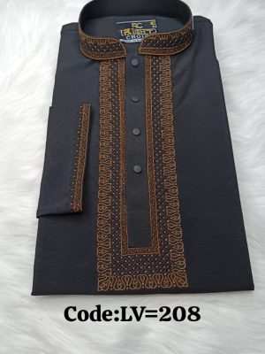 (Code-LV-208) চায়না মাইক্রো স্টিচ পাঞ্জাবি