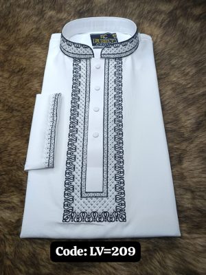 (Code-LV-209) চায়না মাইক্রো স্টিচ পাঞ্জাবি